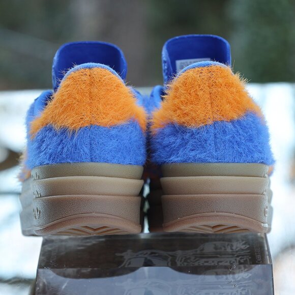 Adidas Gazelle Bold Hi Res Blue Orange - Picture 10 of 15